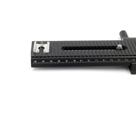 Einstellschlitten Makroschiene LP-03 mit 25cm Verstellweg + Zubehörschuh