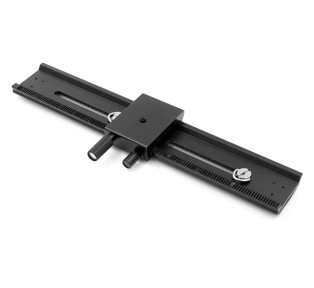 Einstellschlitten Makroschiene LP-03 mit 25cm Verstellweg + Zubehörschuh