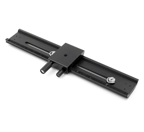 Einstellschlitten Makroschiene LP-03 mit 25cm Verstellweg + Zubehörschuh