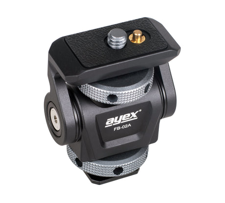 Neigbare Monitorhalterung mit Blitzschuhadapter Monitor Mount mit Cold Shoe Mount FB-02A