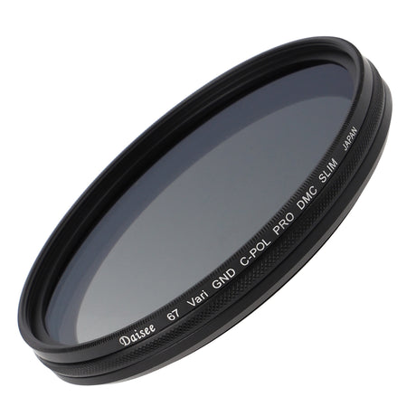 Daisee Variable ND-8 / CPL Kombi Filter 67mm 8-fach vergütet Slim