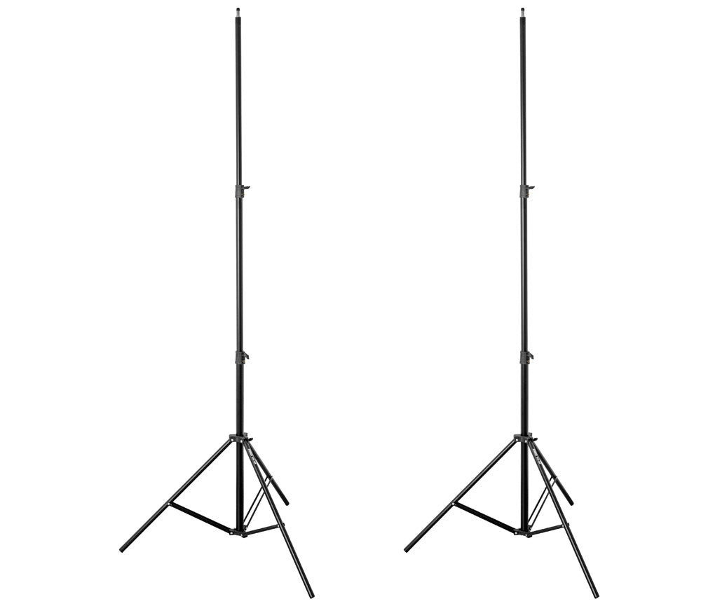 2er Set Lampenstative mit Federung ayex GSC-Serie 220/280cm