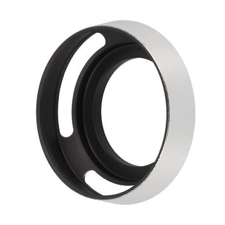 Metall Gegenlichtblende Silber – Hohlprofil Design – Schraubmontage