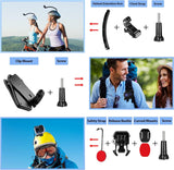 ayex GoPro Accessory Kit All-in-One Lösung für Ihre Abenteuer (Hero 11 10 & 9)