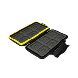 Speicherkarten Schutzbox Memory Card Case für 12 Micro SD + 12 SD Karten