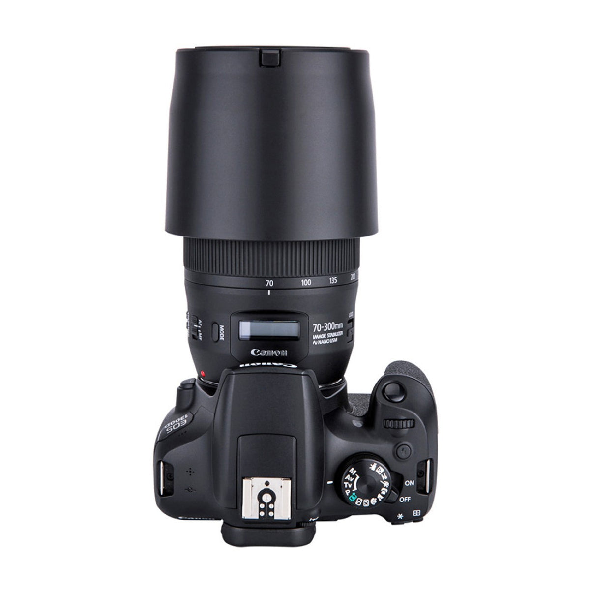 Gegenlichtblende wie Canon ET-74B Präziser Schutz für Ihre Kameraobjektive LH-74B