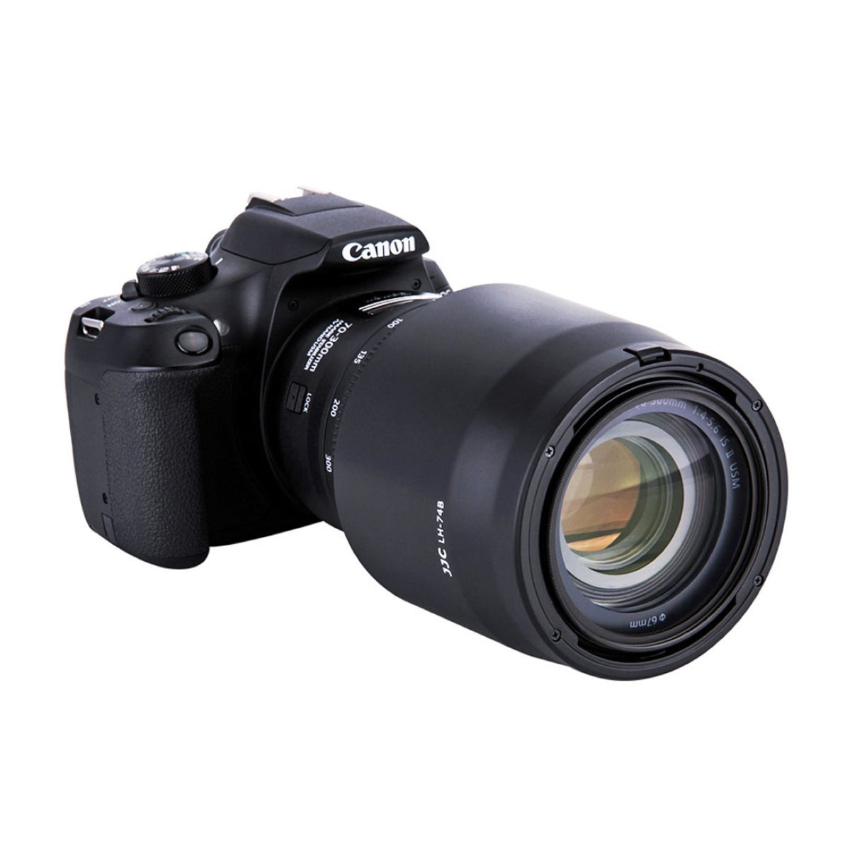 Gegenlichtblende wie Canon ET-74B Präziser Schutz für Ihre Kameraobjektive LH-74B