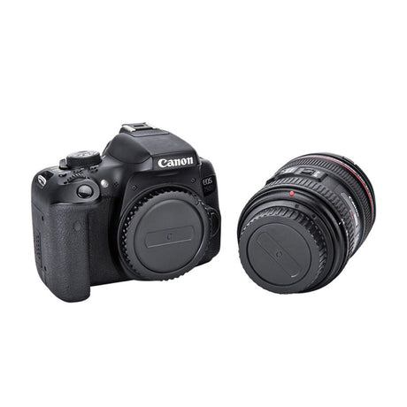 Gehäusedeckel + Objektivdeckel für Canon EOS Kameras & EF/EF-S Objektive L-R1