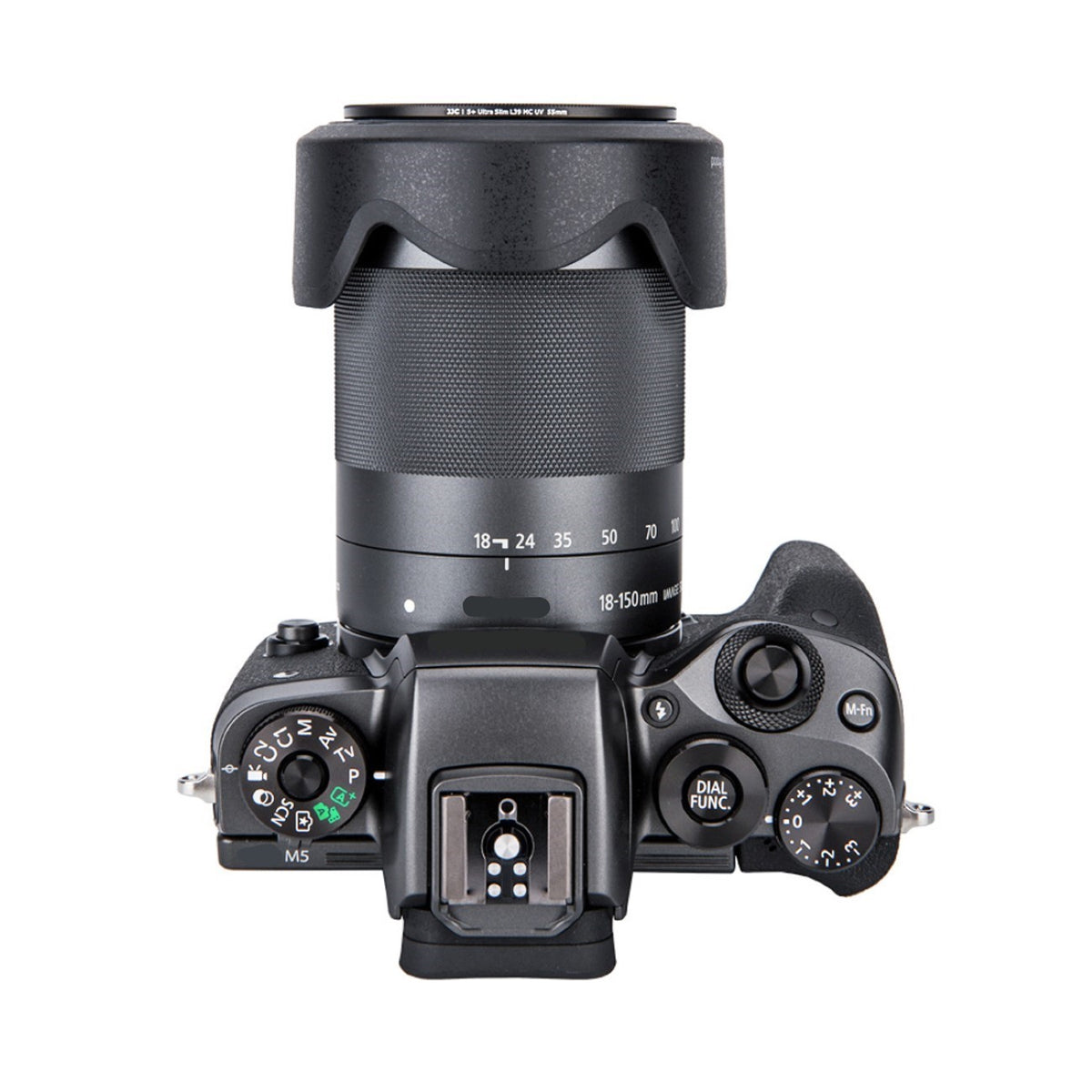 Gegenlichtblende wie Canon EW-60F Präziser Schutz für Ihre Kameraobjektive LH-60F