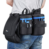 Objektivtasche für SLR Objektive robust Innenpolster wasserabweisend 110x190mm