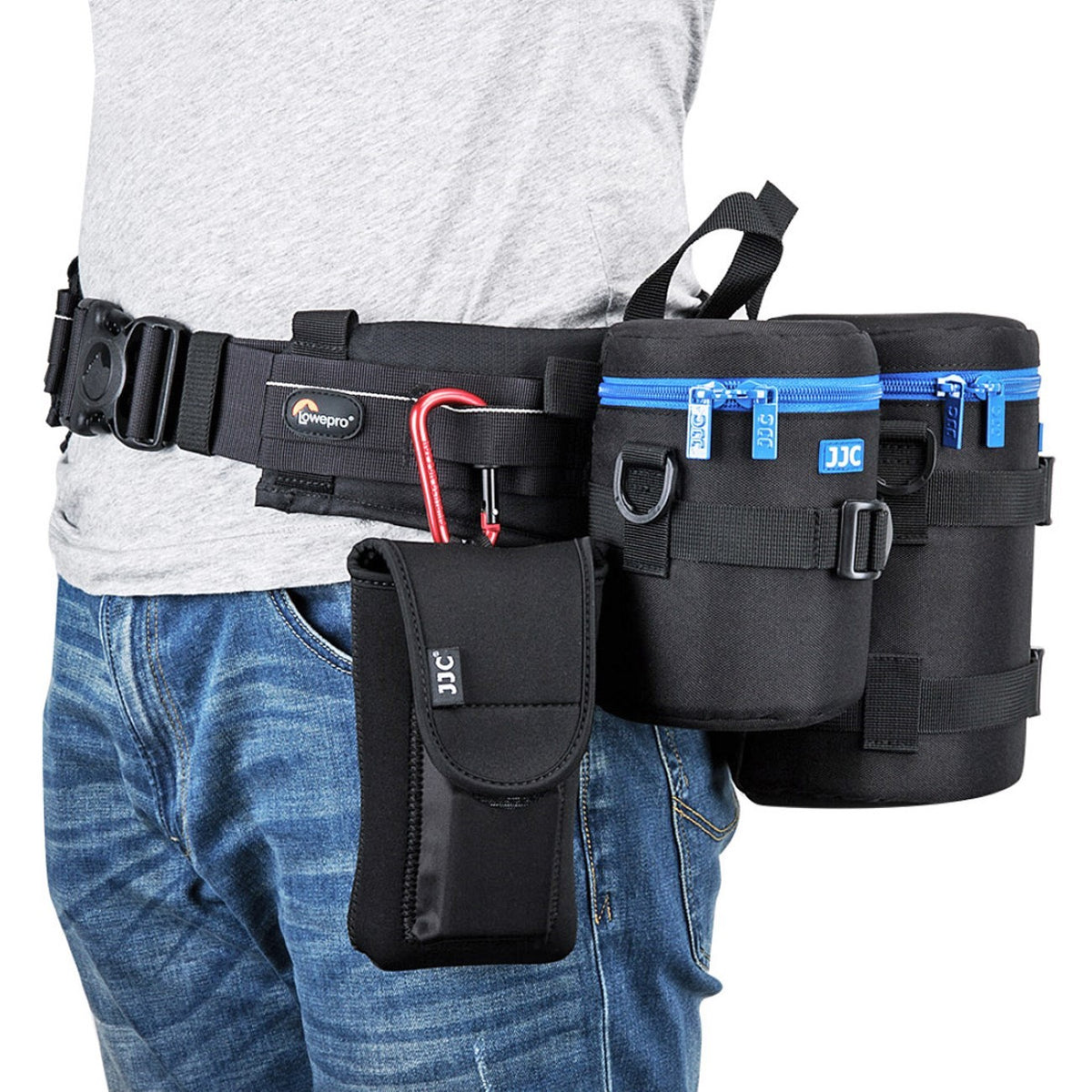 Objektivtasche für SLR Objektive robust Innenpolster wasserabweisend 110x190mm