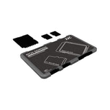 Speicherkartenhalter leicht kompakt Staubschutz für 2 SD + 4 Micro SD Karten