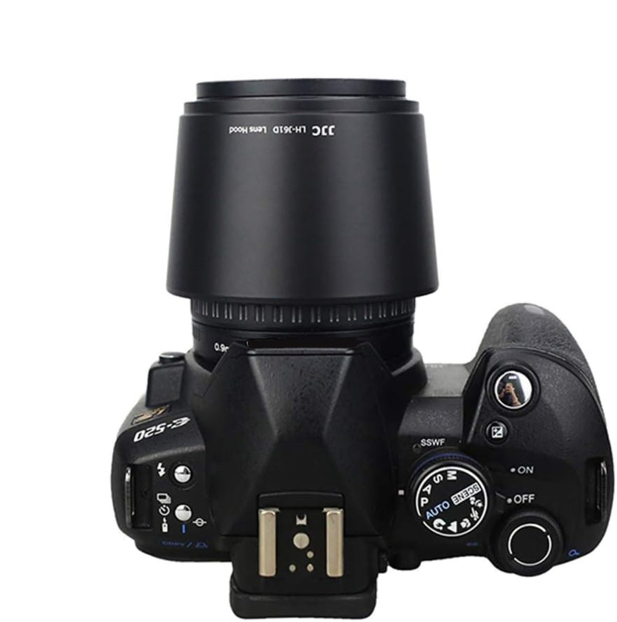 Gegenlichtblende für Olympus LH-61D/40–150mm Objektive