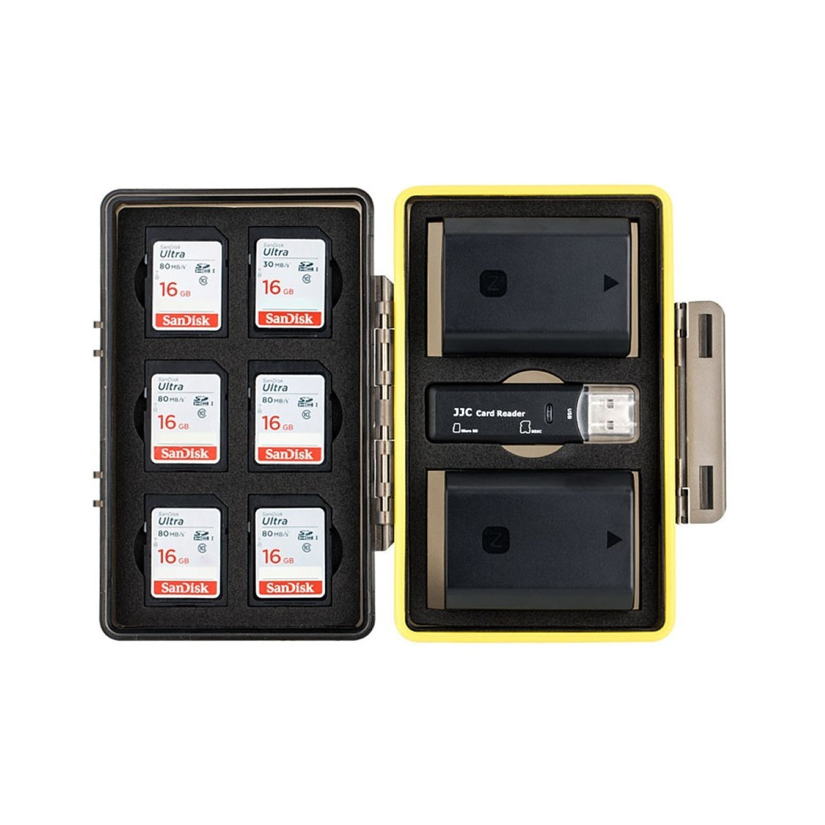 Multifunktons Battery Case Speicherkarten & Akkus Schutzbox