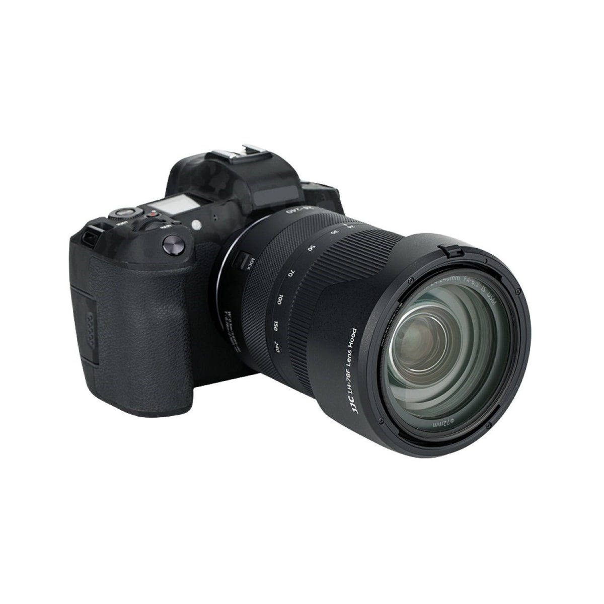 Gegenlichtblende für Canon RF 24-240mm f/4-6.3 IS USM ersetzt EW-78F