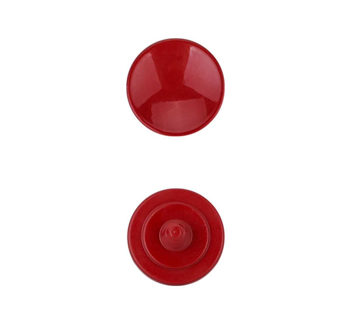 Deluxe Soft Release Button SRB Messing 11mm für stilvolle Kameras Dunkelrot