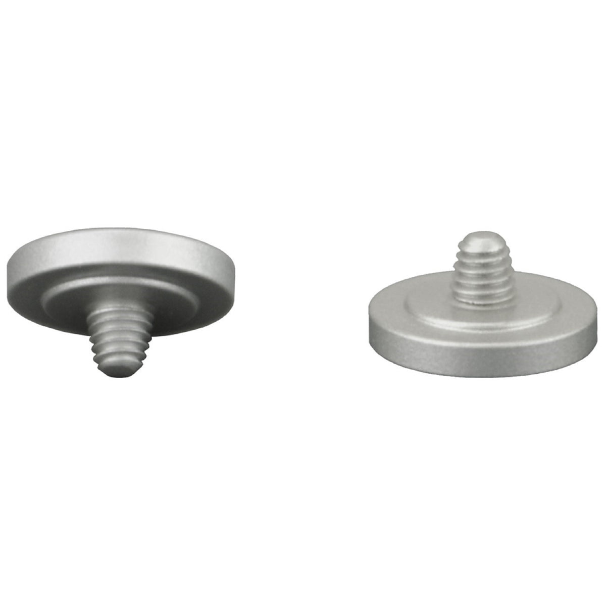 Deluxe Soft Release Button SRB Messing 11mm für stilvolle Kameras Silber
