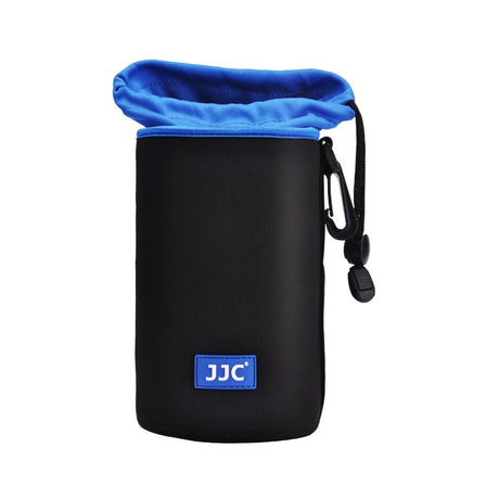 Neopren Objektivbeutel für Objektive bis 83 x 130mm mit Karabiner & Gürtelschlaufe