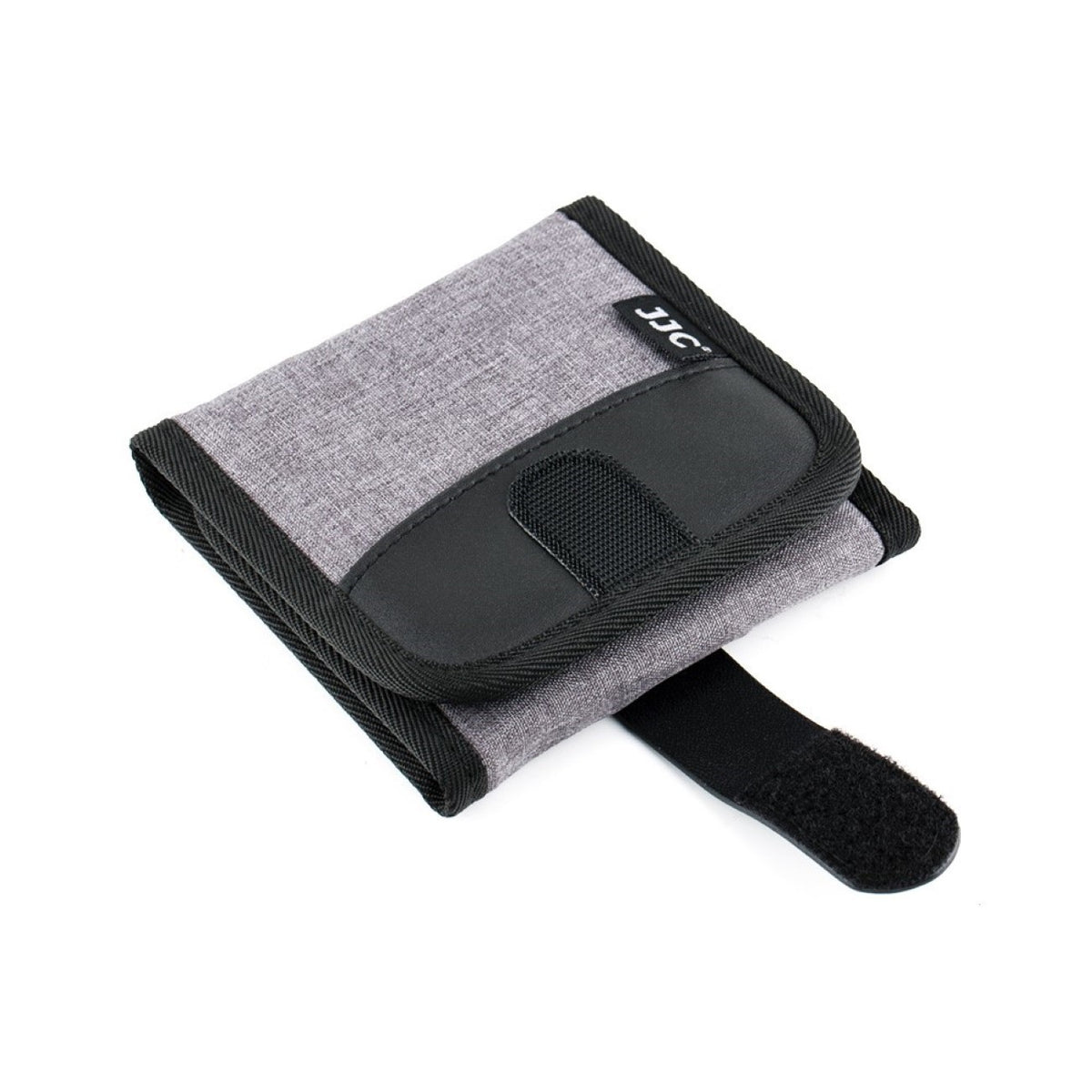 Faltbare Filtertasche für 3 Filter bis 95mm Durchmesser Grau