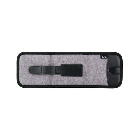Faltbare Filtertasche für 3 Filter bis 95mm Durchmesser Grau