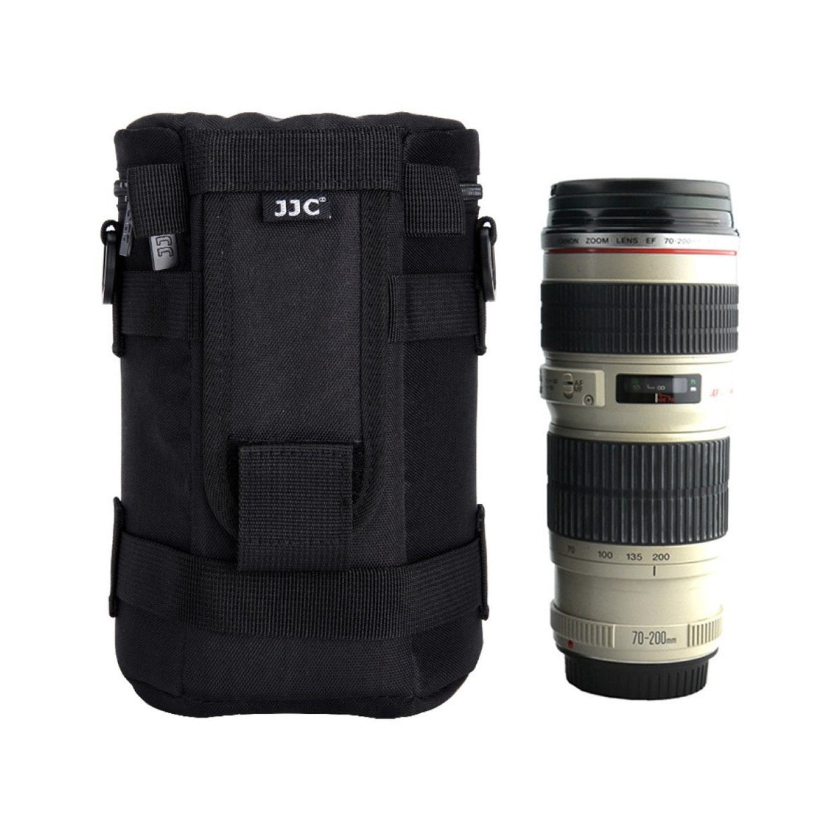 Objektivtasche für SLR Objektive robust Innenpolster wasserabweisend 110x190mm