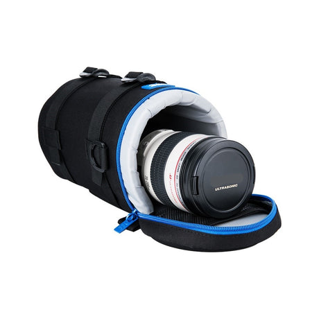 Objektivtasche für SLR-Objektive robust Innenpolster wasserabweisend 110x225mm