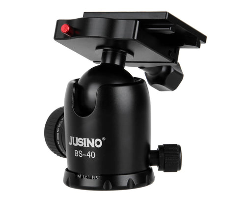 JUSINO Robuster Kugelkopf Stativkopf bis 20kg belastbar BS-40
