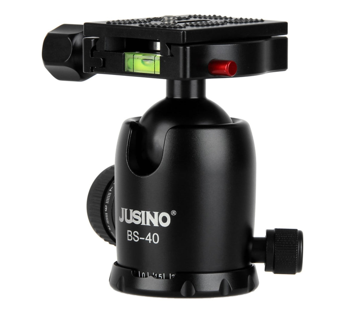 JUSINO Robuster Kugelkopf Stativkopf bis 20kg belastbar BS-40