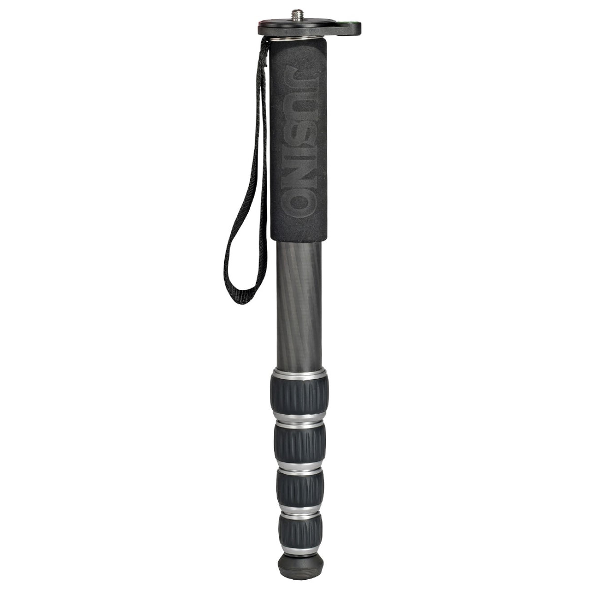 JUSINO Robustes leichtes Karbon-Monopod mit 5 Segmenten bis 140cm 12kg MP-325C