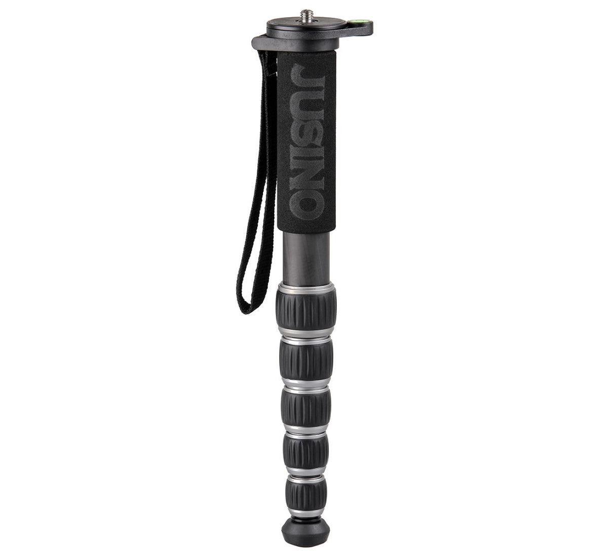 JUSINO Robustes leichtes Karbon-Monopod 6 Segmente bis 140cm 10kg MP-326C