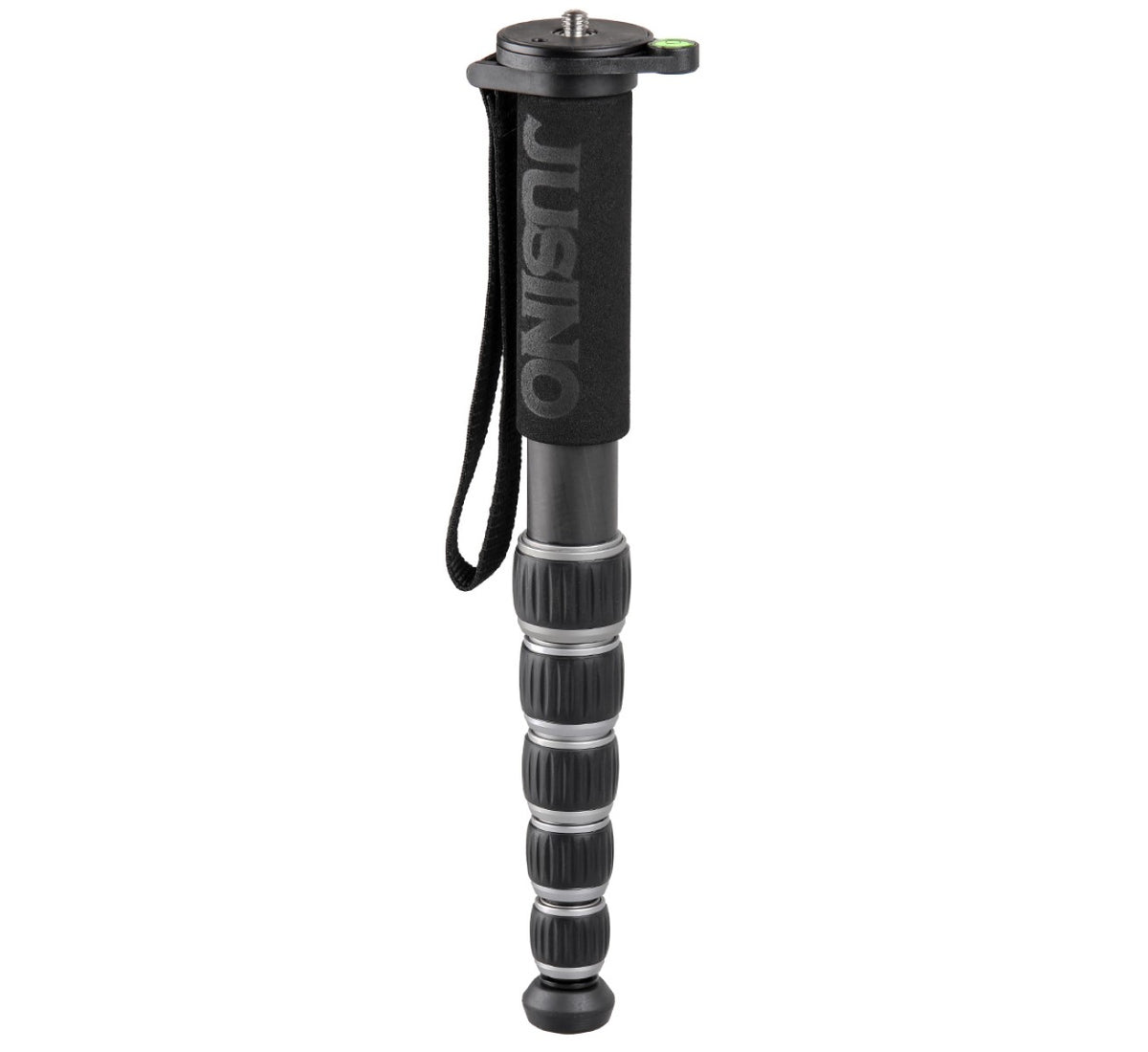 JUSINO Robustes leichtes Karbon-Monopod 6 Segmente bis 140cm 10kg MP-326C