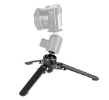 JUSINO Carbon Monopod mit abnehmbarem Fuß/Tischstativ Schnellspann-Clips bis 164cm/10kg VM-284EC