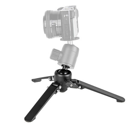 JUSINO Monopod mit abnehmbarem Fuß Tischstativ Schnellspann-Clips bis 170cm 12kg VM-324E