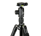 JUSINO Vielseitiges Tripod/Monopod Stativ bis 155cm Höhe/6kg + Kugelkopf BT-60 X-426