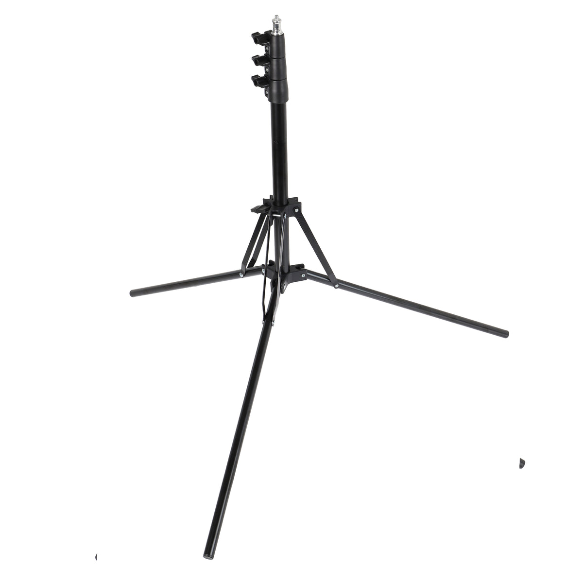 Kompakt faltbares Lampenstativ 180cm schlankes Design & kleines Packmaß