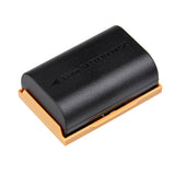 Batteriegriff für Canon EOS R5 R6 R6 Mark II wie BG-R10 Inkl. Timer-Fernauslöser + 2x LP-E6NH Akkus