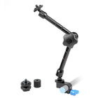 Magic Arm 11 Zoll + Winkelklemme für 15mm Durchmesser Rundstäbe/DSLR Rig Kamera Monitor Videoleuchte