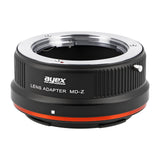 ayex Objektivadapter Minolta MD Bajonett Objektive an Nikon Z Kameras MD-Z