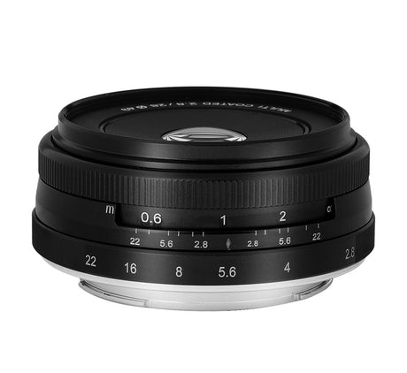 Meike 28mm F2.8 Objektiv multicoated für Fujifilm X-Mount - B-Ware geprüft