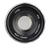 Meike 50mm F2.0 Objektiv multicoated für Sony E-Mount