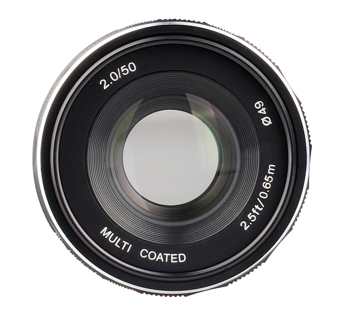 Meike 50mm F2.0 Objektiv multicoated für Sony E-Mount
