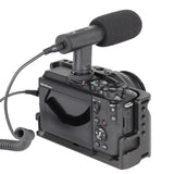 ayex leichtes Richtmikrofon für Camcorder und DSLR Kameras