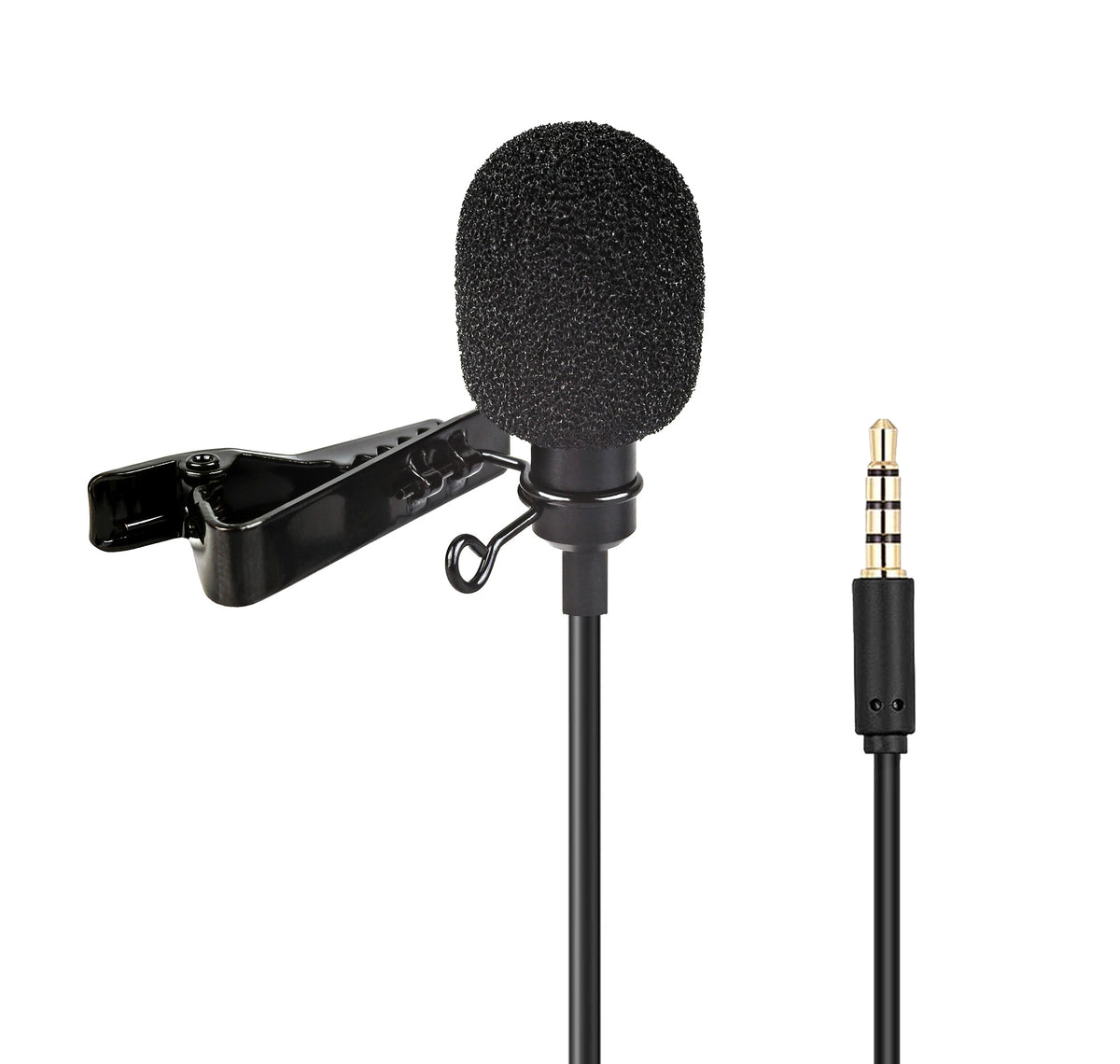 Lavalier-Mikrofon perfekt für Smartphones z.B. für Interviews Livestreams 3,5mm for Smartphone