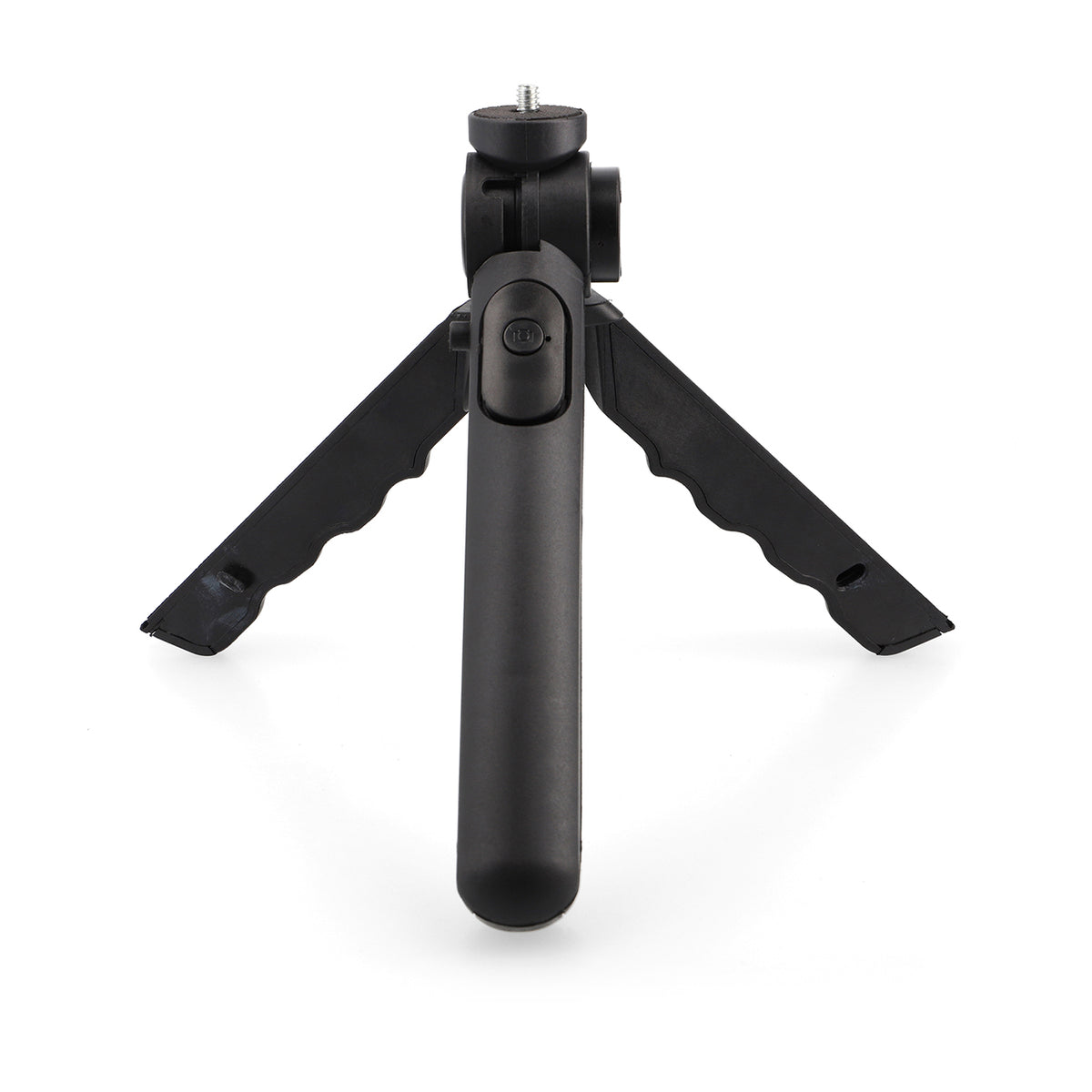 Klapbares 2-in-1 Tischstativ & Selfie-Stick mit Smartphone-Halter und Bluetooth-Auslöser