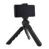 Klapbares 2-in-1 Tischstativ & Selfie-Stick mit Smartphone-Halter und Bluetooth-Auslöser