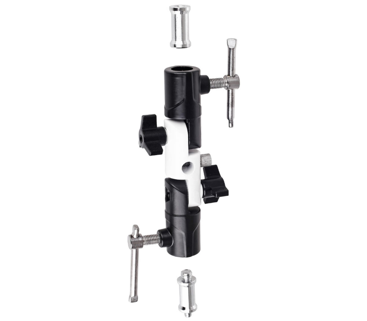 ayex Zubehör-Neiger mit 2-fach Neigung Spigotanschluss 1/4" 3/8" Gewinde Schirmhalterung GP-27