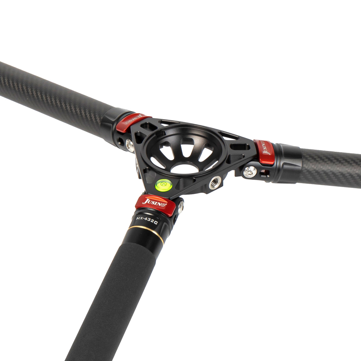 JUSINO Karbon Profi-Videostativ Perfekt für Vogelaufnahmen bis 152,5cm & 18kg Dr. Birds MX-432C