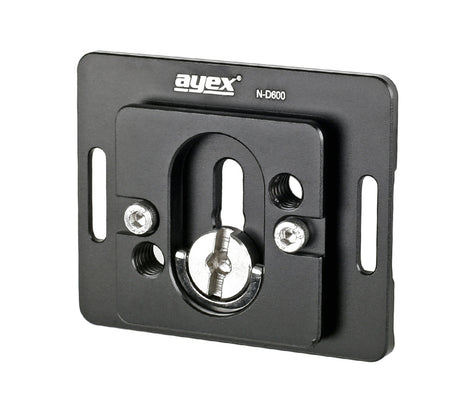Schnellwechselplatte ayex N-D600 für Nikon D600 und Arca-Swiss Standard