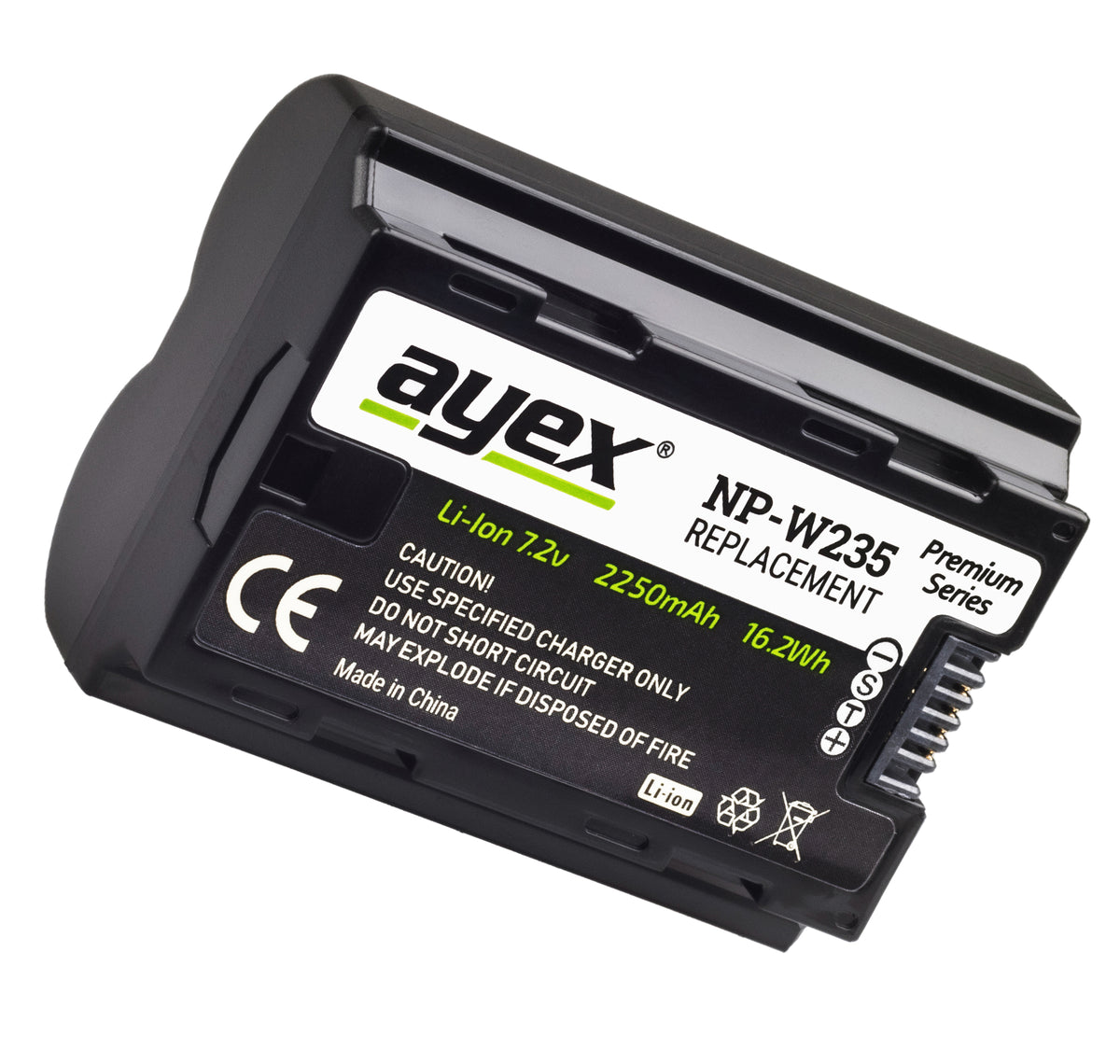 NP-W235 Akku für zB Fujifilm XT-5 XT-4 Leistungsstark längere Laufzeit 2250mAh