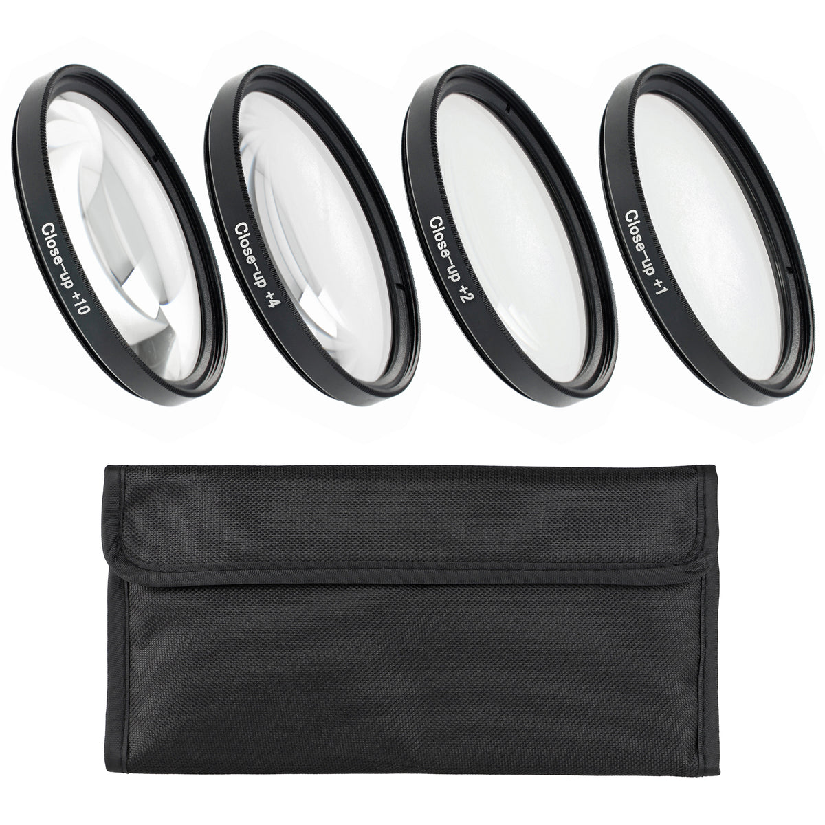 ayex Close up Makro Linsen Set 52mm - 4 teilig (+1, +2, +4, +10)
